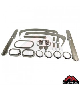 Kit interior completo cromado