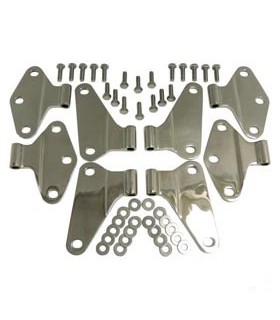 Jgo. cuerpo bisagras 4 puertas 