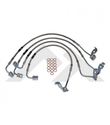 Kit latiguillos metálicos