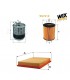 Kit filtro aceite, aire, combustible 