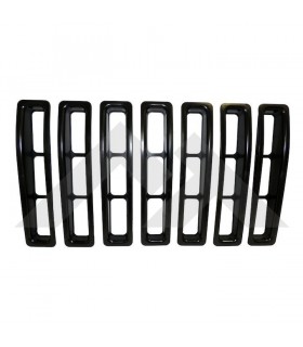 Inserciones de parrilla negra