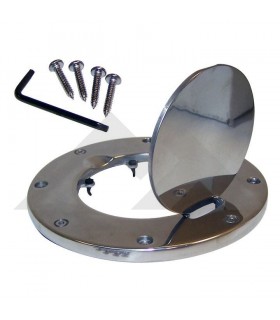 Tapa combustible s/llave cromada