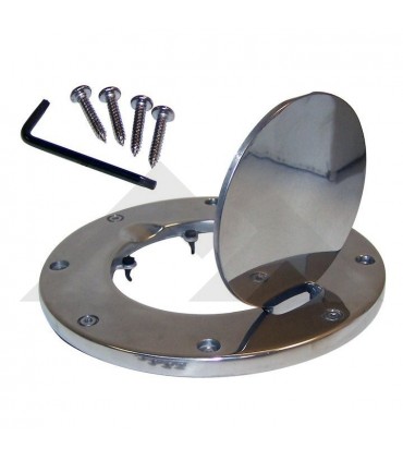 Tapa combustible s/llave cromada