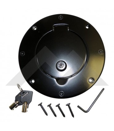 Tapa combustible c/llave negra