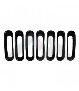 Inserciones de parrilla negras