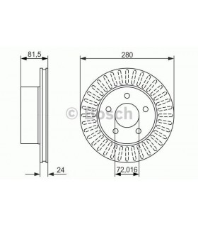 Juego discos frenos delanteros