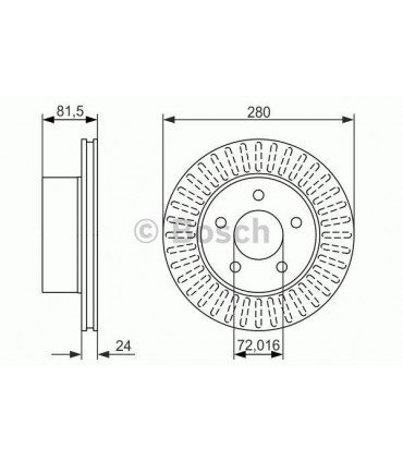 Juego discos frenos delanteros