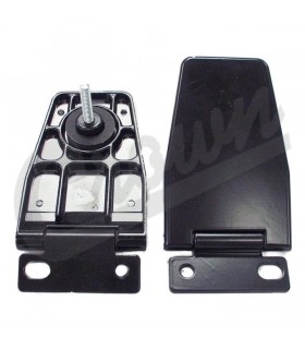 Bisagra derecha cristal porton