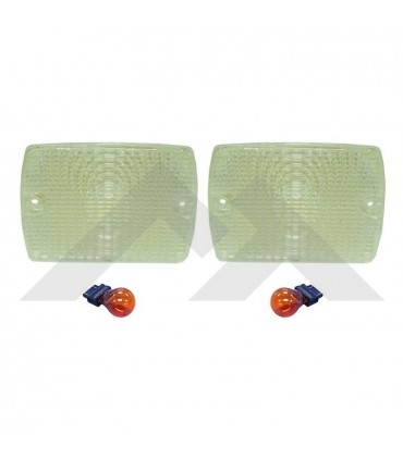 Kit pilotos delanteros blancos