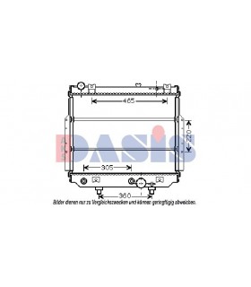 Radiador de agua 520030N