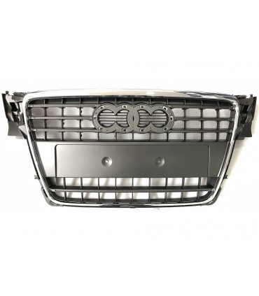 Rejilla Frente Audi A4 2008-2012 con moldura cromada 8K08536511QP