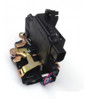 Cerradura puerta trasera derecha 6 pines Seat Toledo, Leon, VW Golf IV