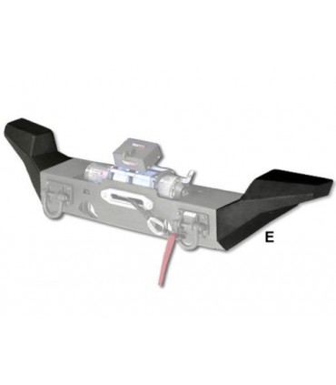 Kit Extremos puntas Paragolpes modular XHD Jeep Wrangler JK 07-18