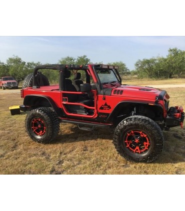 Puertas de tubo Jeep Wrangler JK 07-18