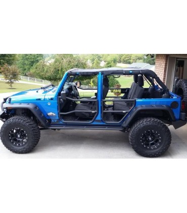 Rugged Ridge Puertas tubos traseras Jeep Wrangler JK 07-18