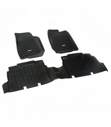 All Terrain Juego Alfombras Jeep Wrangler JK Unlimited 07-18