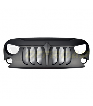 Parrilla Rejilla Jeep Wrangler JK Negra Heavy Metal