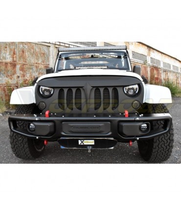 Parrilla Rejilla Jeep Wrangler JK Negra Heavy Metal