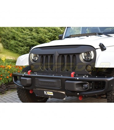 Parrilla Rejilla Jeep Wrangler JK Negra Heavy Metal