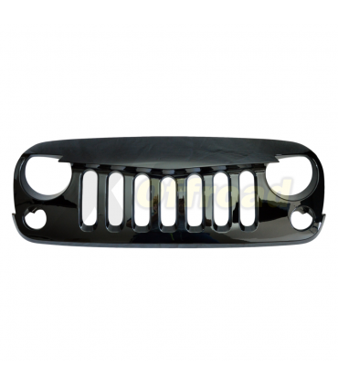 Parilla negra brillo Jeep Wrangler JK