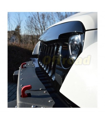 Parilla negra brillo Jeep Wrangler JK