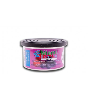 Ambientador miami scents aroma frutos rojos