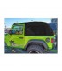 Techo de lona negro Suntop Jeep Wrangler JL 2 Puertas