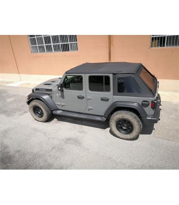 Techo de lona Suntop Fastback Top Jeep Wrangler JL4 Unlimited