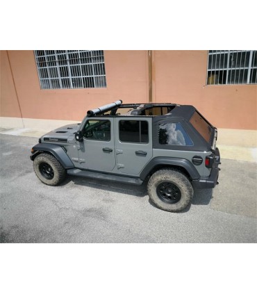 Techo de lona Suntop Fastback Top Jeep Wrangler JL4 Unlimited