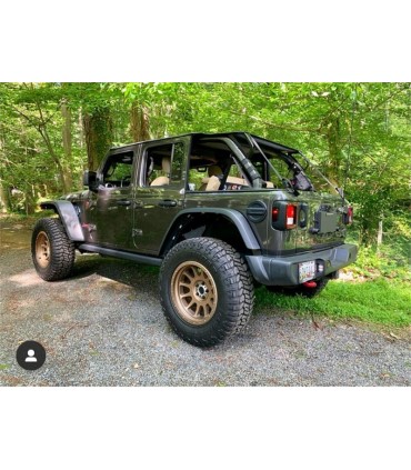 Techo de lona Suntop Fastback Top Jeep Wrangler JL4 Unlimited