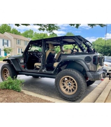 Techo de lona Suntop Fastback Top Jeep Wrangler JL4 Unlimited