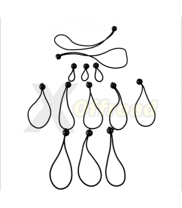 Capota lona bikini negro estrella 5 Puntas Jeep Wrangler JK