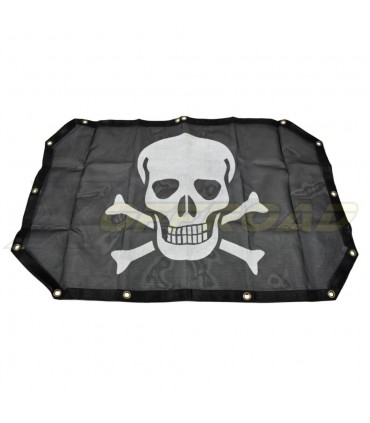 Lona Bikini Negro Calavera Jeep Wrangler JK