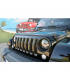 Rejilla Parrilla Negra estilo JL Jeep Wrangler JK