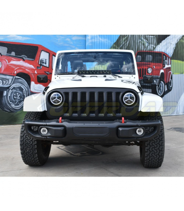 Rejilla Parrilla Negra estilo JL Jeep Wrangler JK