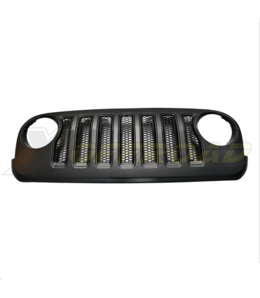 Rejilla Parrilla Negra estilo JL Jeep Wrangler JK