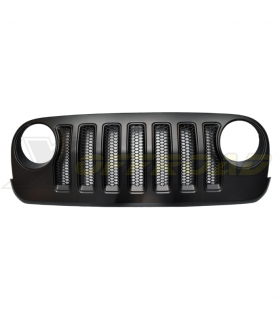 Rejilla Parrilla Negra estilo JL Jeep Wrangler JK