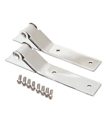 Kit bisagras portón trasero acero inoxidable Jeep Wrangler YJ