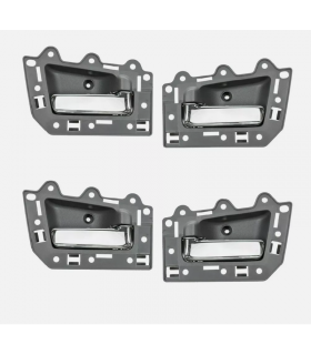 Juego manetas interior Jeep Grand Cherokee WH/WK 05/10 Gris Cromado